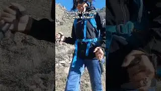 Went for an overnight camping adventure with a friend. #mountaineering #hunzavalley