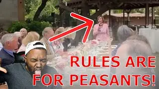Nancy Pelosi Caught MASKLESS At Fundraiser Luncheon With Rich ELITE Democrat Donors In COVID Hotspot