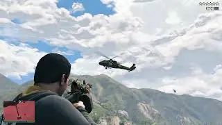 GTA V: Michael, Franklin, Trevor Massacre Pier Chumash – 10 Star Rampage + Escape #11