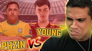WENDELL LIRA REAGIU AO JOGAÇO PHZIN vs YOUNG NO QUALIFY DO EA FC 26!!