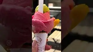 Rose Petals Gelato from Amorino #shorts