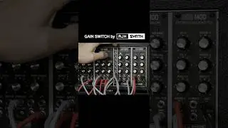 GAIN SWITCH by AJH SYNTH - for MiniMod VCF & VCA OVERDRIVE! #eurorack