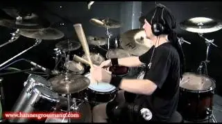 Obscura Drummer Hannes Grossmann - Open Drum Solo (Edit)