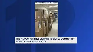 Newburgh Free Library receives 2,000 new books from Jenna Bush Hager's book club collection
