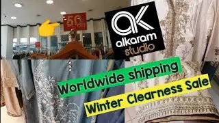 Alkaram Studio Winter Clearness Sale