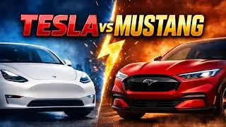 Tesla Model Y vs Mustang Mach-E ⚡ Which EV Actually Wins in the USA?