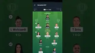 SA-W vs PAK-W Dream11 Prediction | SA-W vs PAK-W Dream11 | South Africa Women vs Pakistan Women T20