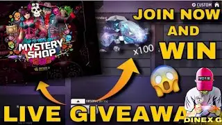 LIVE TEAM CODE GIVEAWAY  || DINEX G LIVE GIVEWAY  [DAY 12]