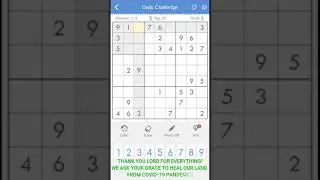 27 APR 2020 - SUDOKU DAILY CHALLENGE