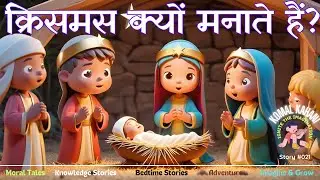 021 क्रिसमस क्यों मनाया जाता है? Why Christmas celebrated? | Hindi Story | Jesus Christ Birth Day