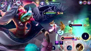 Luo Yi - Moonlight Orchid with the great teammates | Survival Mode | Mobile Legends
