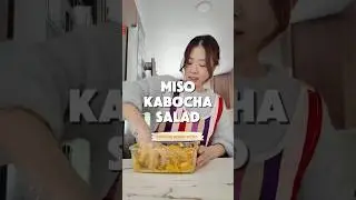 Miso Kabocha Salad (Japanese Squash) #mom #cooking #asmrfood #japanesefood #quickrecipe  #easyrecipe