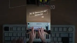 Cheap vs. expensive microphone #asmr #keyboard #microphone #sound
