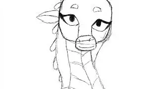 How to Draw a Dragon Mugshot - Tutorial