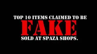#Mapepeza - Top 10 items believed to be Fake sold at spaza shops in townships across South Africa.