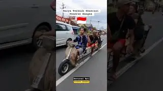 🤣long Vespa modification from Indonesian 🇮🇩