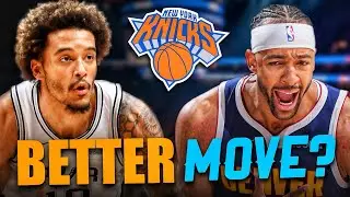 Knicks TRADE Debate: Jeremy Sochan vs Zeke Nnaji | Knicks News