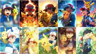 Ash and Pikachu dp images | Pikachu photo/pics/images/wallpaper | Ash and Pikachu HD Wallpaper photo