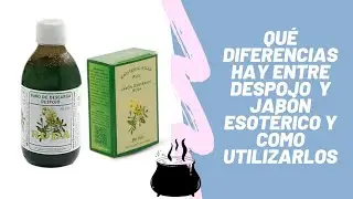 Diferencias entre Despojo y Jab&oacute;n Esot&eacute;rico 🫧 y c&oacute;mo utilizarlos ✨
