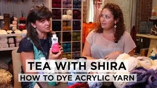 Tea with Shira #11 Rit Dye Made Especially for Acrylic Yarns