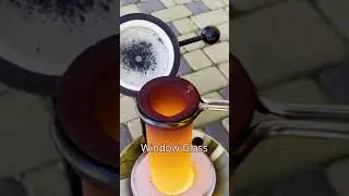 Lava 🌋 vs Fire Resistant Glass #shorts
