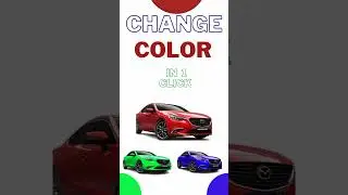 Best Way To Change Any Car Colour In Canva #canva #shorts #changecolor