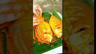 Trevally Fish Masala Curry | #pomfretfishcurry #pomfretrecipe #fish #outdoorcooking #asmr #cooking