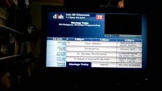 Dish Network Satellite 110 &deg; West - Big Dish - TV Guide from Costa Rica