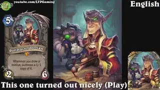 Hearthstone: Dollmaster Dorian card sounds in 14 languages -Witchwood Legendary