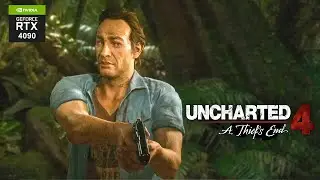 Uncharted 4 Sam Prison Escape Scene The most ICONIC Mission in Uncharted EVER RTX 4090