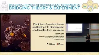 Prediction of small-molecule partitioning into biomolecular... | Jerelle Joseph (Princeton)