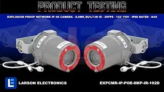 Explosion Proof Network IP 4K Camera - 8.0MP, Built-in IR - 20FPS - 102&deg; FOV - IP66 Rated - N4X
