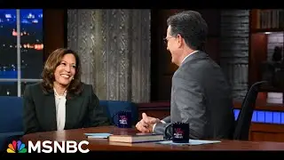 Reporter weighs VP Harris’ ‘missed opportunity’ to discuss broken Dem party in Colbert interview