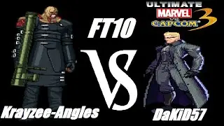 UMVC3 FT10 - Krayzee-Angles VS DaKiD57