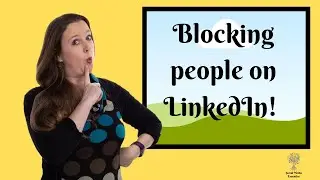 What happens when you block someone on LinkedIn?