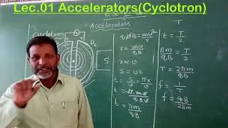 VI Sem. Lec 02 Accelerators (Cyclotron)