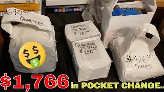 What Can You Find Searching $1766 In Pocket Change? Hunting Friends Money Jar For Silver. Coin Snobz
