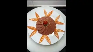 Different ham arrangements #Learn to try it quickly! 🔥 #Simple carving and arranging methods #Frui