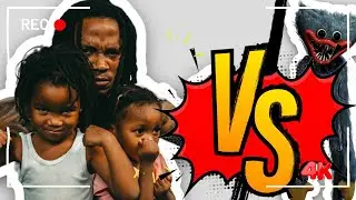 BJ THE BRAVE DEFEATS HUGGY WUGGY ( Inspirational Toddler)