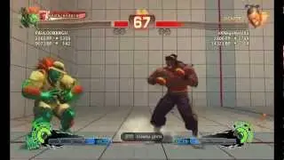 SSF4 AE 2012 PAULOOBANGU vs xXNegoNatoXx