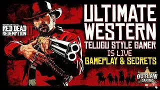 Red Dead Redemption 2 Gameplay & Secrets Live in Telugu #rdr2