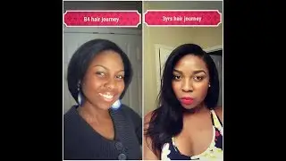 Grow long relaxed hair and maintain it (Relaxed Hair Journey)