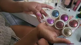 Makartt Chrome Nail Powder Kit - 10 Colors for Metallic Mirror Effect Nail Art