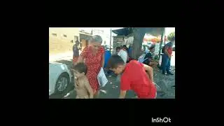 Luiz jardineiro oficial um vídeo no fim de ano muitos turistas na Barra de S. M.(01/01/26/)