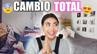 TRANSFORMÉ MI HABITACIÓN POR COMPLETO.. Y ASÍ QUEDÓ!