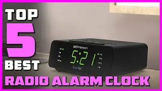 Best Radio Alarm Clock for Bedroom, Projection Alarm Clock in 2022 - Top 5 Review
