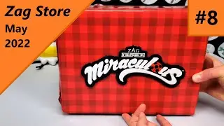 Unboxing Miraculous Ladybug Zag Store Box #8 - May 2022