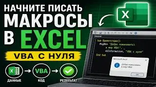 Начните автоматизировать Excel VBA с нуля | Start Automating Excel with VBA