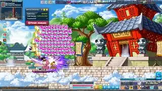 [GMS Scania] Dual Blade - 40s Dojo Dummy Test (v191)