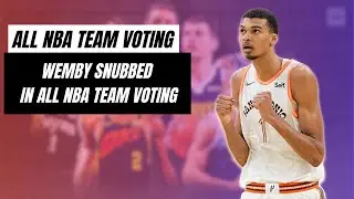 🤔 Wemby Snubbed In All NBA Team Voting 🏀